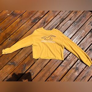 Hollister Cropped Crewneck